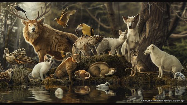 Coût moyen d'assurance animaux par espèce et âge